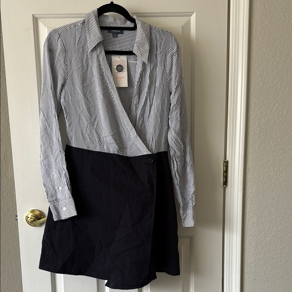 ModCloth Wrap Top Mini Dress (8)